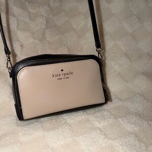 Kate Spade Black and Tan Crossbody Bag